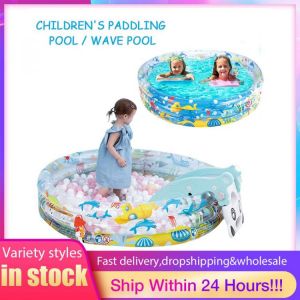 152*30CM Children's Home Use Paddling Pool Large Size Inflatable Round Swimming Pool Kids inflatable Pool