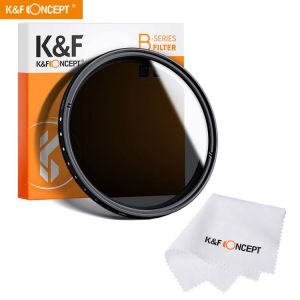 all in one place מצלמות ונלווים K&F Concept ND2 To ND400 40.5mm Slim Fader Variable  Adjustable ND Neutral Density Lens Filter   cleaning cloth free shipping