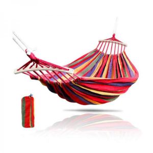 Portable Hanging Hammock Outdoor Camping Swing Chair Indoor Bedroom Hammock Lazy Chair Travel Portable Thick Canvas Bed Hammocks