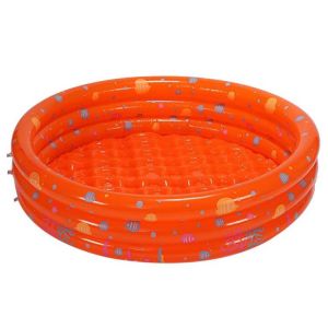Round Print PVC Inflatable Baby Kids Summer Bathtub Swimming Pool Water Play Toy With fish pattern design for kids