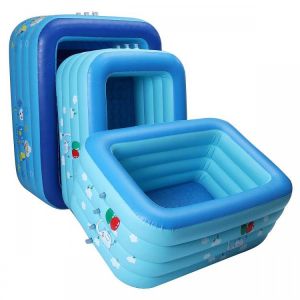 4 Layers 140/150/170cm Family Home Backyard Inflatable Swimming Pool Outdoor Indoor Adults Kids Pool Bathing Tub Ball Pool