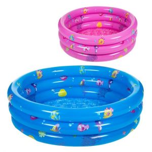 80cm Round Inflatable Pool for Baby Swimming Pool Children's Inflatable Bathing Pool Toddler Baby Play Pool With Repair Kit Y