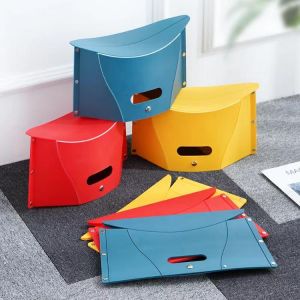 Shrink Stool Folding Chiar Outdoor Portable Stool Folding Chair Camping Stool Convenient Fishing Foldable plastic stool