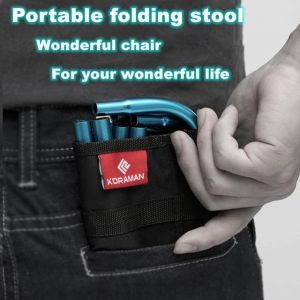 Mini Folding Stool Magic Chair Bench Portable Mare Ultra Light Subway Train Travel Picnic Camping Fishing Chair  For Outdoors