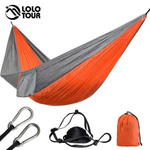 1 Person Parachute Hammock Portable Army Survival Hammocks Travel Hamaca Flyknit Hamak Nylon Hamaca Hamak Camping Hamac Rede
