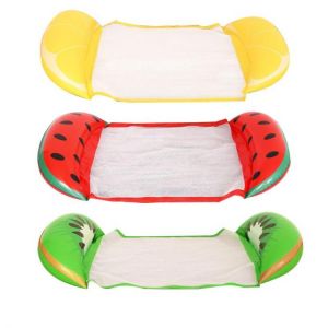 Swimming Pool Fruit Hammock Mesh Inflatable Float Multi-purpose Pool Lounge