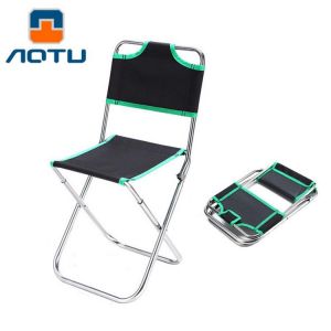 Outdoor Camping Chair Portable Folding Camping Seat For Fishing Festival Picnic BBQ Beach Ultralight Chair Backrest Stool