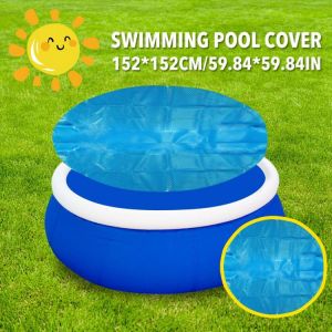 Swimming Pool Cover Pool Round Solar Cover Dustproof Round Solar Swimming Pool Tub Cove for Swimming Pool Outdoor