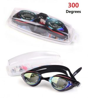 Swimming Goggles Myopia Professional Anti-fog UV Swimming Glasses Men Women Silicone Diopters Swim Sports Eyewear Optional Case