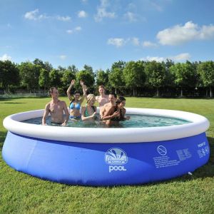 Family inflatable swimming pool Children swimming pool adult clip net thick super large paddling home inflatable bathtub kids