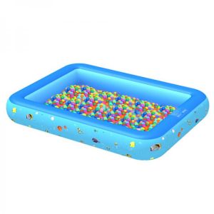Baby Children Bathing Tub Baby Home Use Paddling Pool Inflatable Squares Swimming Pool Kids Family Thickened Playing Water Pool