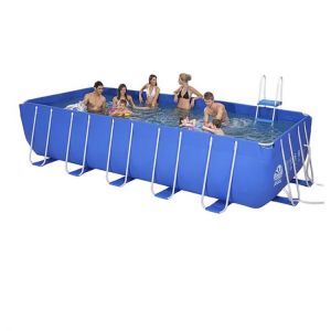 metal frame steel tube rectangular square swimming Pool piscine hors sol piscina inflavel adulto albercas grandes summer pool