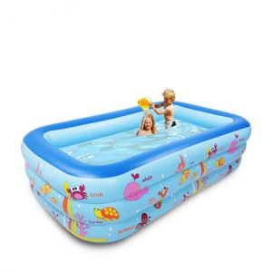 300cm 3 ring child kids inflatable pool baby swimming pool children large inflatable swimming pool family Indoor pool