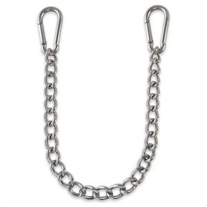 Adjustable Home Hammock Chain With Two Carabiners Garden Stainless Steel Indoor Outdoor Safety Hanging Chair Portable
