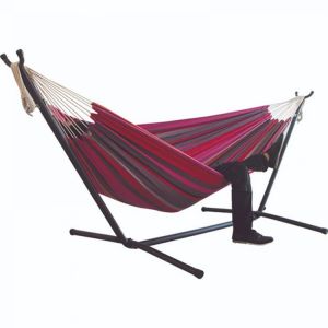 Indoor Comfort Durability Yard Striped Hanging Chair Large Chair Hammocks Hanging Chair Thick Canvas Stripe Bed Garden Hammock