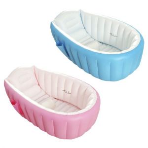 Baby Inflatable Bathtub Kids Anti-slippery Foldable Travel Shower Basin Products Infant Swimming Pool