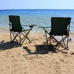 Outdoor Portable Camping Chair Oxford Cloth Folding Lengthen Camping Seat for Fishing BBQ Festival Picnic Beach Ultralight Chair