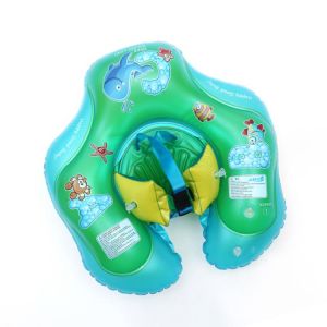 Baby Swimming Ring Inflatable Infant Armpit Floating Kids Swim Pool Accessories Circle Bathing Inflatable Double Raft Rings Toy