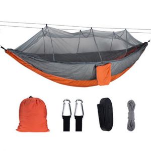 Double 210T nylon anti-mosquito parachute cloth hammock Parachute cloth hammock outdoor camping swing Parachute Fabric Sleep