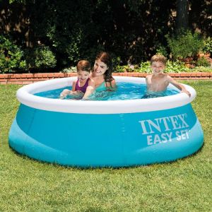 Intex 1.83m round inflatable pool environmentally family swimming pool kids adult outdoor baby play pool with cover