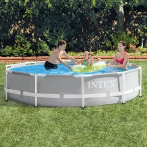 INTEX 305*76cm Super Large Bracket Adult Swimming Pool Heightening And Thickening Children's Family Swimming Pool Rides 26700