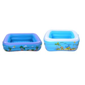 Children Beach Inflatable Square Swimming Pool Baby Playing Pool Bubble Bottom Inflatable Children's Pool With Repair Package