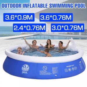 Large Inflatable Swimming Pool Heightening Thickened Play Pool for Kids Adults Children Bath Tub Family Padding Pool