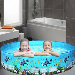 Inflatable Swimming Pool Round Paddling Pool Summer Outdoor Bath Tub Inflatable Pool Water Toys For Kids Adult