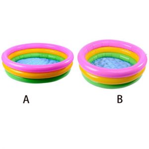 Inflatable Swimming Pool Bath Tub Fishing Pond Sand Toys Indoor Outdoor for Baby Kids Play
