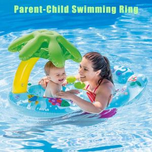 Baby Swimming Sunshade Newborn Infant Swimming Parent Child summer Activity Pool inflatable Float Toys