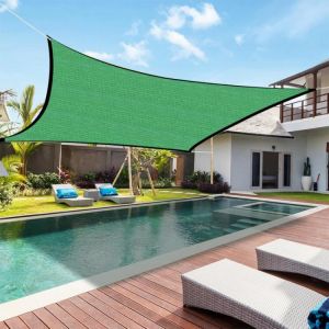 Summer Outdoor Waterproof Anti-UV Shade Sunscreen Rain Cover Garden Courtyard Awning Swimming Pool Accessories Shade Sails