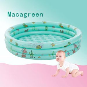 Round Inflatable Swimming Pool Baby Swim Shower Bathtub Toys Children Basin Inflatable Swimming Pool Infant Sand Kids Water Toys