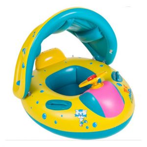 Summer Baby Kids Safety Swimming Ring Inflatable Swim Float Fun Toys Swim Ring Seat Boat Infant Swim Pool Accessories