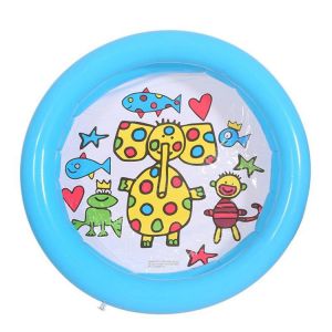 65*65cm Baby Swimming Pool Inflatable Bath Tub Round Lovely Animal Printed Bottom Child Summer Play Ball Pool Kid Water Toys