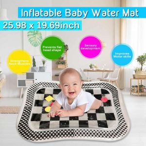 1pcs 66x50cm Inflatable Baby Water Pad PVC Infant Play Mat Ice Pad Portable Gaming Mat Children Gift
