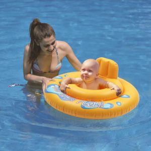 2 circles Hollow Swim Seat Ring Cartoon Float Swimming pool Baby Accessories Children Swim Ring Toddler Floating Seat