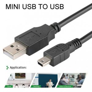 Mini USB Cable Mini USB to USB For Card Reader Mobile hard drive MP3 MP4 Player Fast Data Mini USB Cable Digital Camera