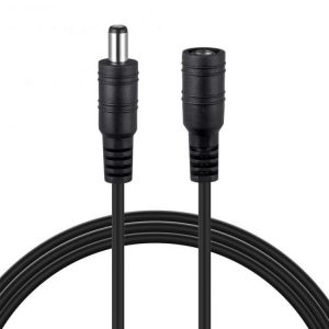 1PCS DC Power Extension Cable 10FT 1m/2m/3m/5m Jack Socket To 5.5mmx2.1mm Male Plug For CCTV Camera 12 Volt Extension Cord