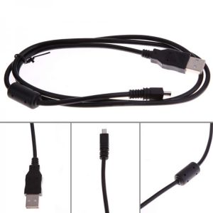 1M 8 Pin Camera USB to PC Data Synchronize Cable for Nikon/Olympus/Pentax/Sony/Panasonic/Sanyo/Konica Minolta/Sumsung/FUJIFILM