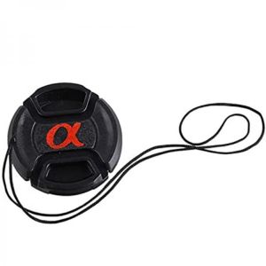 49mm 55mm 58mm Hood Cover Snap-On Lens Front Camera Lens Cap for Sony Alpha DSLR Lens Protector