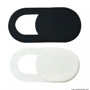 Universal WebCam Cover Plastic Black  Shutter Magnet Slider Camera Cover for IPhone Laptop Mobile Phone Len Privacy Stickers