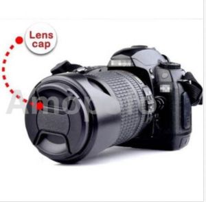 Universal 46mm Center Pinch Snap-on Front Lens Cap Suitable for Nikon/for sony/for Canon/for Pentax/for Samsung Camera,With Anti