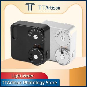 TTArtisan Light Meter Electronic Light Meter Hot Shoe Cold Shoe Fixing 12 Gears Shutter Speed ISO Photography for DSLR Camera