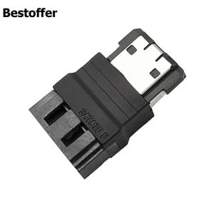 Hard Disk SATA 7 Pin Male to ESATA 7Pin Female Extender Extension Adapter Convertor