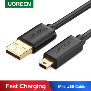 Ugreen Mini USB Cable Mini USB to USB Fast Data Charger Cable for Cellular Phone MP3 MP4 Player Digital Camera HDD Mini USB
