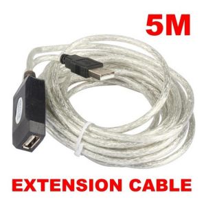 5M USB Extension Cable Active Extension Repeater Cable Adapter with Chip USB2.0