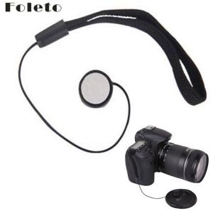 Foleto Lens Cap Keeper Rope Anti-lost Lens Cap Strap protector for canon nikon sony pentax dslr camera 5d 60d 700d 1300d d4 d700