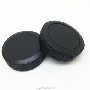 Rear Lens Dust Cap RF + Front Camera Body Cover For C-anon EOS R RP EOSR Camera RF Mount Lenses Replace R-F-5 N21 20 Dropship