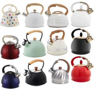 New 3.5L Whistling Kettle For Gas Stove Induction Cooker Stainless Steel With Heat-Proof Handle Coffee Tea Kettle