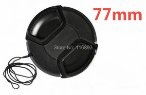77mm center pinch Snap-on cap cover for 77mm  camera Lens